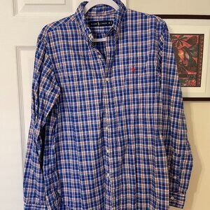 Ralph Lauren Button Down Shirt, Size Medium